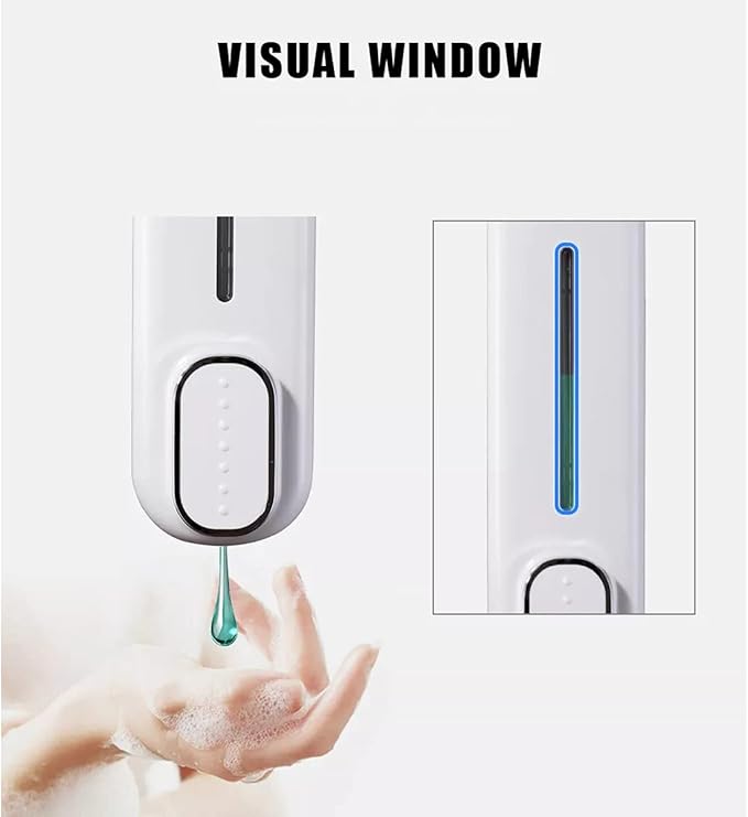Press Wall-Mounted Soap Dispenser