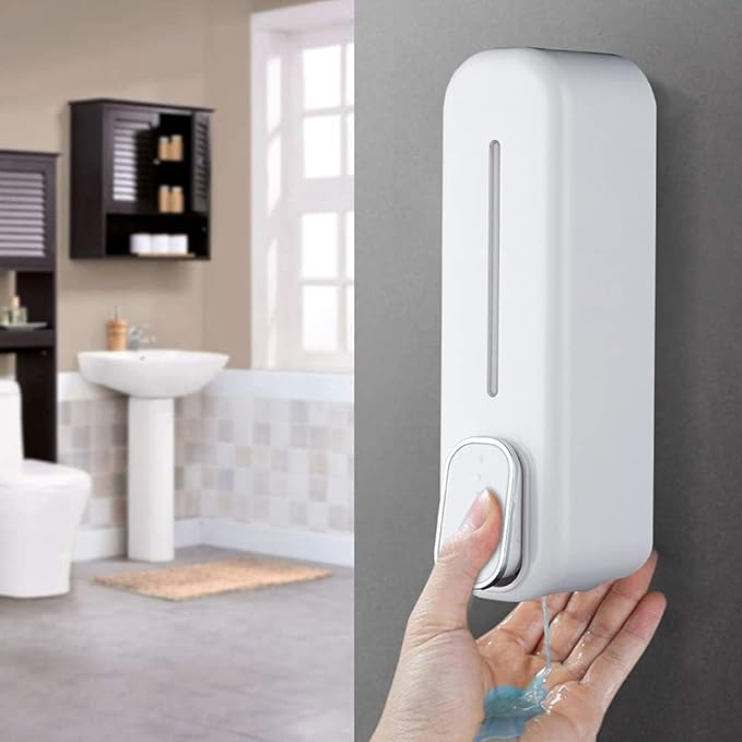 Press Wall-Mounted Soap Dispenser