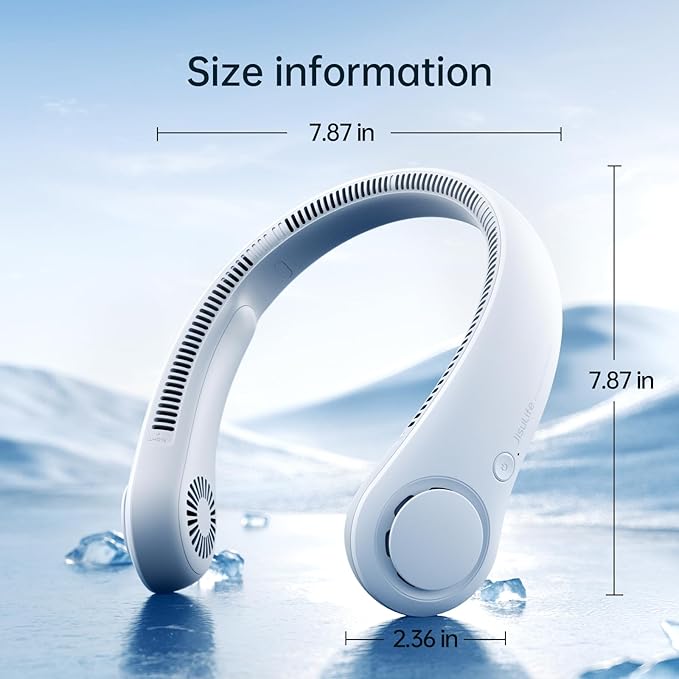 Portable Rechargeable Neck Fan