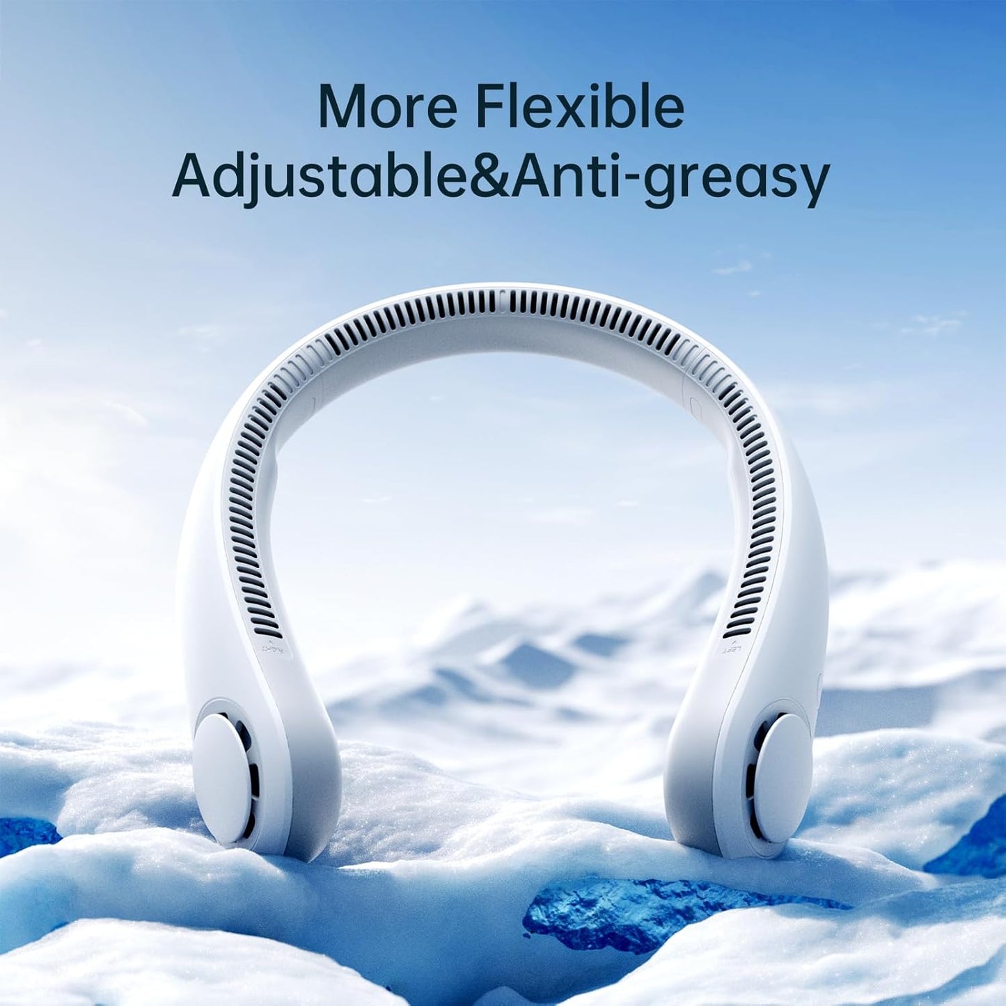 Portable Rechargeable Neck Fan